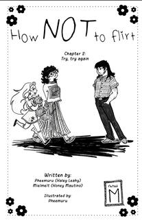 Around the page is a thin dotted border. In the corners, groups of 3 black flowers sit. The title is towards the top of the page with the subtitles under it, both centered. Jin is shown running next to Riley, who is walking more leisurely. Torin stands opp